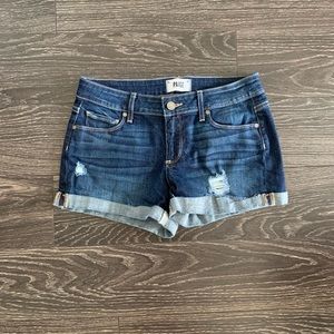 PAIGE/ jimmy jimmy short distressed